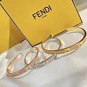 Fendi Bracelet F logo - 3