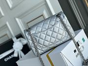 Chanel Reissue Calfskin Leather Silver AS2892 Size 20cm - 4
