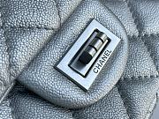 Chanel Reissue Calfskin Leather Silver AS2892 Size 20cm - 3