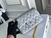 Chanel Reissue Calfskin Leather Silver AS2892 Size 20cm - 2
