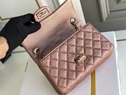 Chanel Reissue Calfskin Leather Pink AS2892 Size 20cm - 4