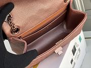 Chanel Reissue Calfskin Leather Pink AS2892 Size 20cm - 6