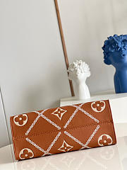 Louis Vuitton Onthego MM Hand Bag Orange M45595 34cm - 3