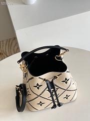 Louis Vuitton Noe Monogram Empreinte Bucket Bag 20cm - 2