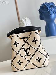 Louis Vuitton Noe Monogram Empreinte Bucket Bag 20cm - 4