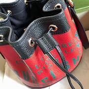 Gucci Print Bucket Bag Size 25*27*12.5cm - 5