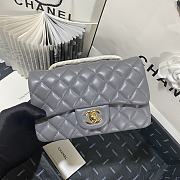 Chanel Classic Flap Bag Lambskin Leather A0116 Size 20cm - 3