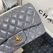 Chanel Classic Flap Bag Lambskin Leather A0116 Size 20cm - 6