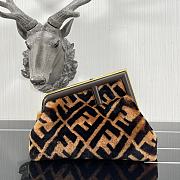 Fendi First Shearling In Brown Size 32cm - 1
