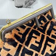 Fendi First Shearling In Brown Size 32cm - 2