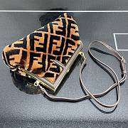 Fendi First Shearling In Brown Size 32cm - 6