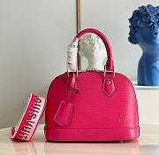 Louis Vuitton Alma BB Pink Epi Leather M59217 Size 23.5cm - 1