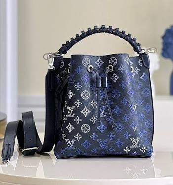 Louis Vuitton Muria Mahina Leather Handbag M55800 25cm