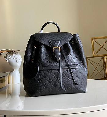 Louis Vuitton Montsouris Backpack Black M45205