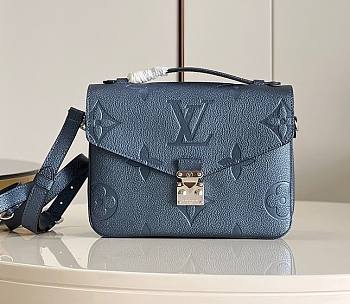 Louis Vuitton Pochette Metis In Flight Blue M59211 