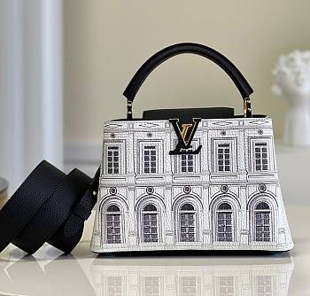 Louis Vuitton Capucine BB Bag Taurillon Leather Size 27x18x9 cm 
