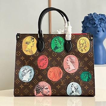 Louis Vuitton Onthego Fornasetti M45039 Size 35 x 27 x 14cm