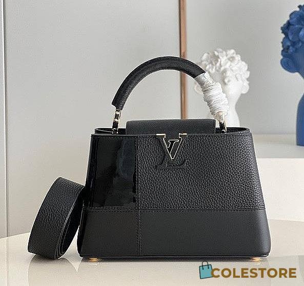 Louis Vuitton Capucines BB In Black 27cm - 1