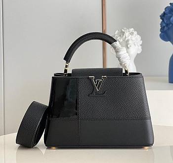 Louis Vuitton Capucines BB In Black 27cm