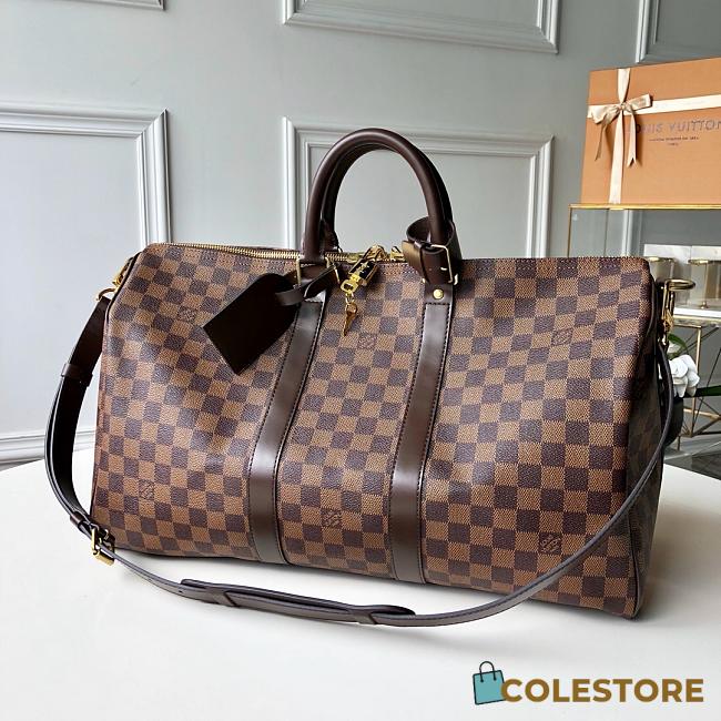 LV Keepall Bandouliere Damier Canvas N41428 45cm - 1