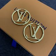 LV Louise Hoop Earings In Gold M64288 - 2