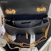 Chanel Chain Flap Bag Black AS2975 Size 20cm - 4