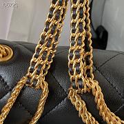 Chanel Chain Flap Bag Black AS2975 Size 20cm - 5