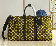 Louis Vuitton Keepall Triangle Bandouliere Yellow M45046 Size 50cm - 4