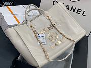 Chanel Shopping Bag White 40cm - 2
