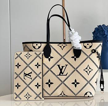 Louis Vuitton Neverfull Malletage Pattern M46039 31cm