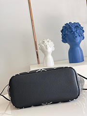 Louis Vuitton Neverfull Malletage Pattern In Noir M46039 Size 31cm - 4