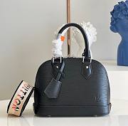 Louis Vuitton Alma BB Black Epi Leather M59217 Size 23.5cm - 1