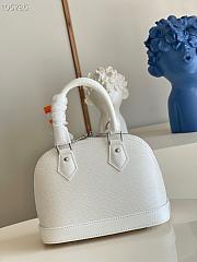 Louis Vuitton M21712 LV x YK Alma Bb , White, One Size