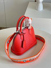 Louis Vuitton Alma BB Epi Leather Red M59217 Size 23.5cm  - 2