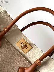 Louis Vuitton On My Side Wool Details In Beige M58918 Size 25cm - 5