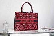 Dior Book Tote Red Mizza M1286 36.5cm - 4