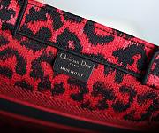 Dior Book Tote Red Mizza M1286 36.5cm - 5