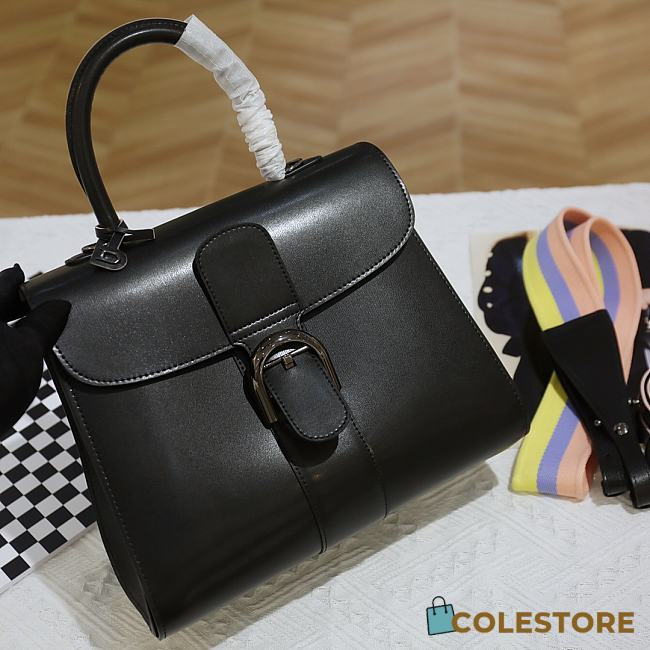 Delvaux Brilliant Mini In Black Size 28cm - 1