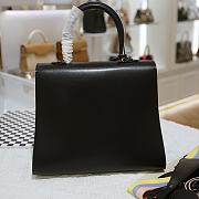Delvaux Brilliant Mini In Black Size 28cm - 4