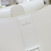 Delvaux Brilliant Mini In White Size 28cm - 3