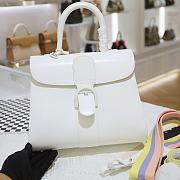 Delvaux Brilliant Mini In White Size 28cm - 5