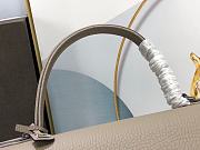 Delvaux Tempete Small In Grey Supple Calf 27.5cm - 4
