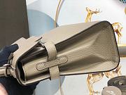 Delvaux Tempete Small In Grey Supple Calf 27.5cm - 6