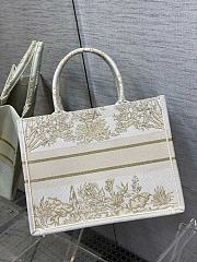 Dior Book Tote Toile De Jouy Size 36cm - 6