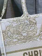 Dior Book Tote Toile De Jouy Size 36cm - 4
