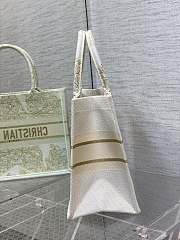 Dior Book Tote Toile De Jouy Size 36cm - 3
