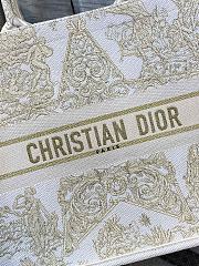Dior Book Tote Toile De Jouy Size 42cm - 3