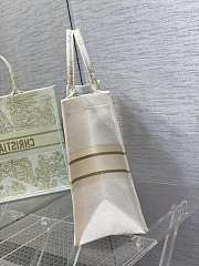 Dior Book Tote Toile De Jouy Size 42cm - 4