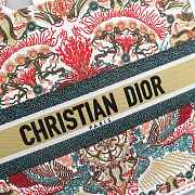 Dior Book Tote Toile De Jouy Multicolor Size 42cm - 6