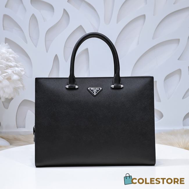 Prada Briefcase Saffiano Leather Size 38cm - 1